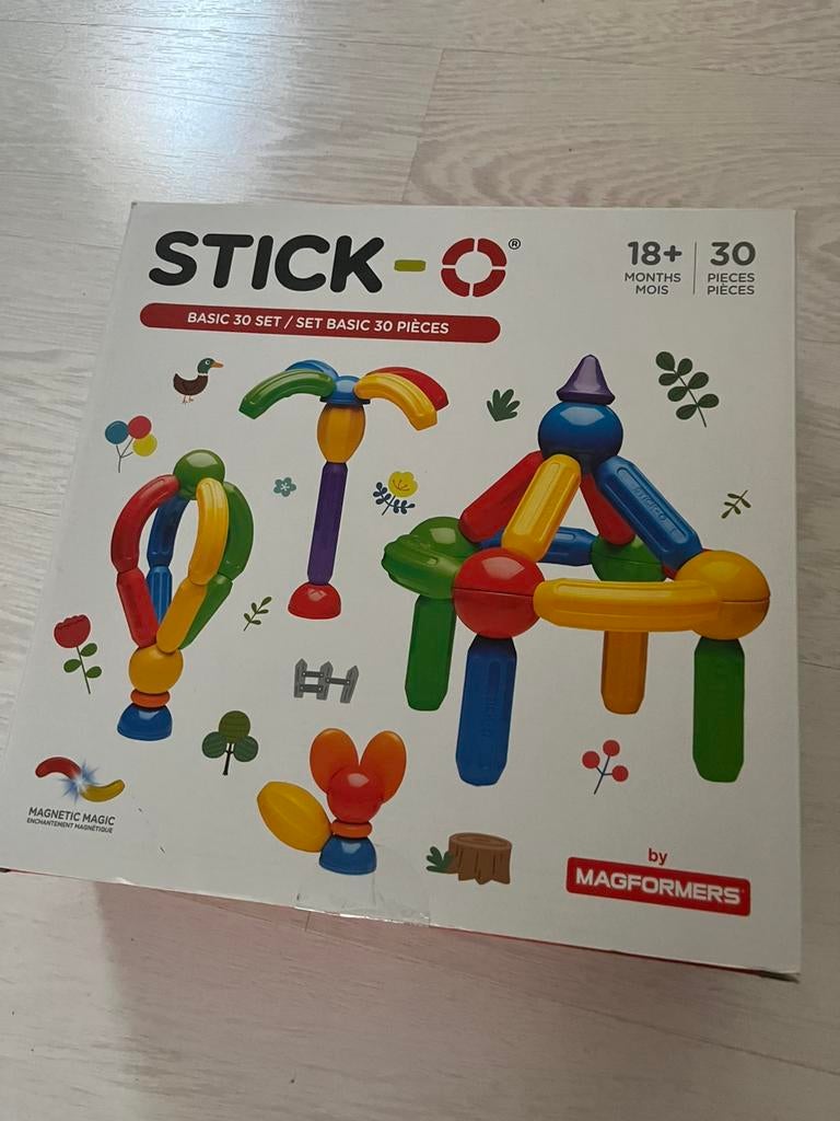 Stick-O magnetisch speelgoed, Kinderen en Baby's, Speelgoed | Educatief en Creatief, Ophalen, Zo goed als nieuw