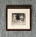 Œuvre d'art Walter Vaes - horloge dans la tour - cadre, Antiquités & Art, Enlèvement ou Envoi