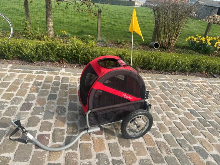 Fietskar hond, Vélos & Vélomoteurs, Accessoires vélo | Remorques, Utilisé, Remorque pour chien, Moins de 20 kg, Enlèvement