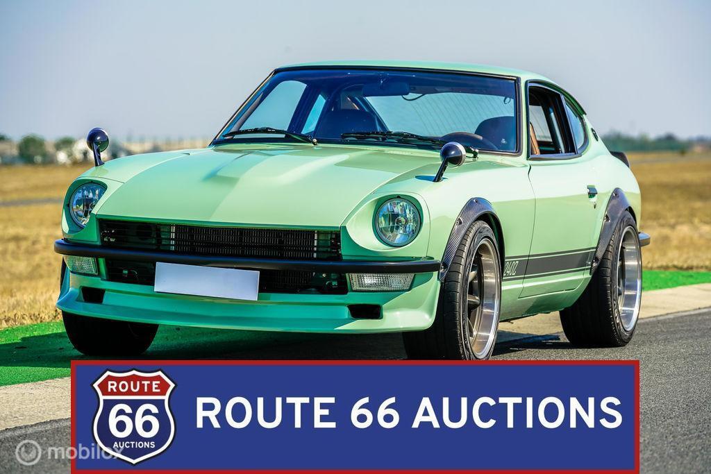 Datsun 240Z | 1972 | Route 66 Auctions, Auto's, Oldtimers, Bedrijf, Te koop, Overige merken, Benzine, Overige carrosserie, Handgeschakeld