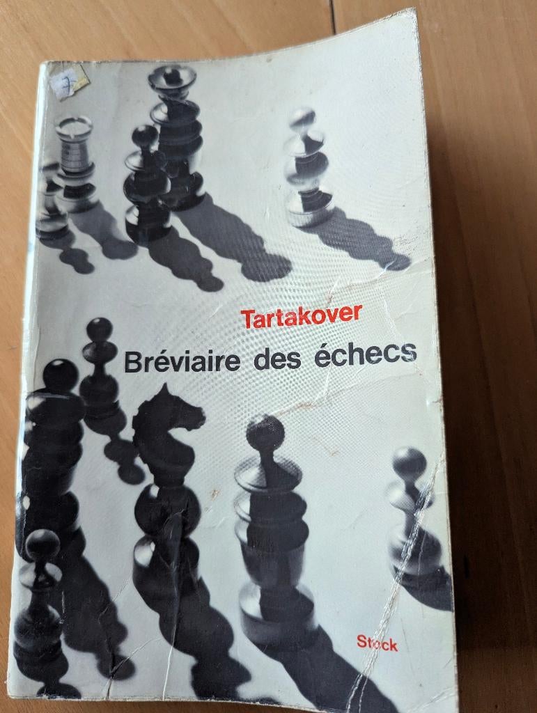 Tartakover – Bréviaire des échecs, Enlèvement ou Envoi, Utilisé, Autres sujets/thèmes, Tartakover