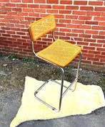 Cesca barkruk rotan webbing chroom, Ophalen, Riet