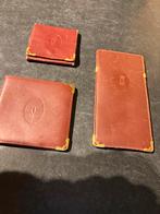 Cartier set, Ophalen of Verzenden, Rood, Leder