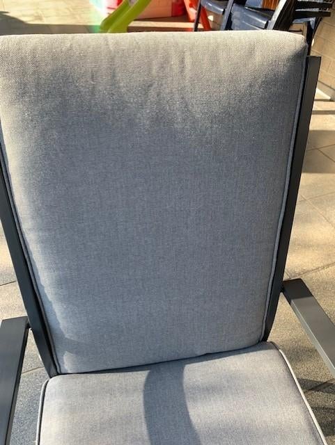 Lot 6 chaises aluminium HARTMAN FAUTEUIL VIENNA + coussin, Enlèvement, Comme neuf, Aluminium, Empilable