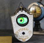 Horror Deurbel LED met creepy oog en geluid, Enlèvement ou Envoi, Neuf