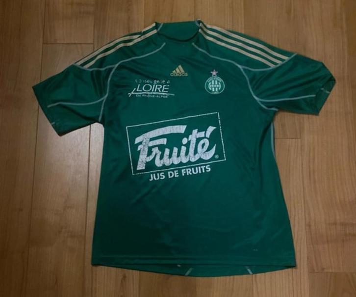 Maillot AS Saint-Étienne 2009-2010 Domicile floqués Payet, Sports & Fitness, Football, Comme neuf, Maillot, Taille L, Enlèvement