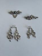 Broches et boucles d'oreilles en argent, Bijoux, Sacs & Beauté, Boucles d'oreilles, Neuf, Enlèvement ou Envoi, Avec pierre précieuse