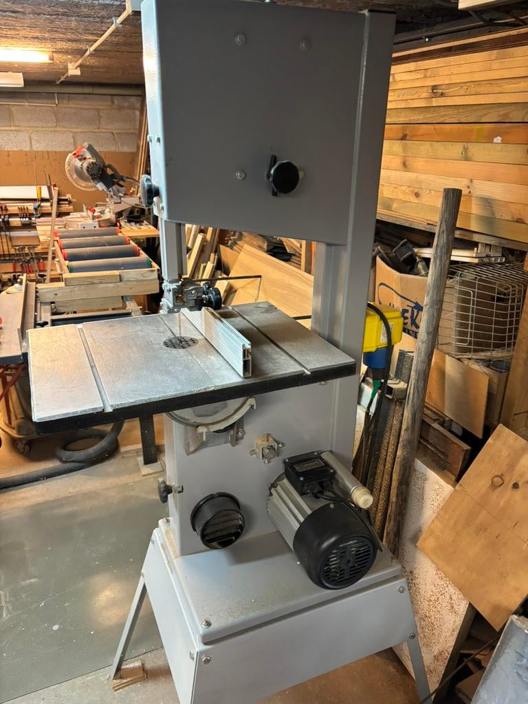 Verticale lintzaag, Doe-het-zelf en Bouw, Gereedschap | Zaagmachines, Ophalen, Zo goed als nieuw, Lintzaag