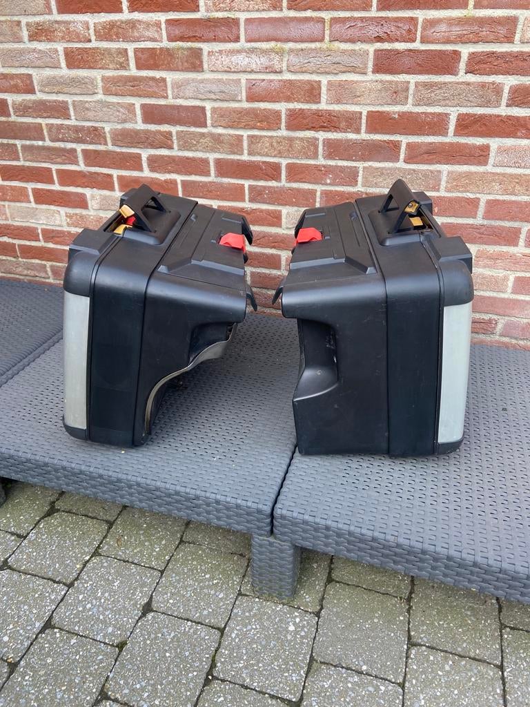 BMW R1200GS Vario zijkoffer set in gebruikte staat., Motoren, Accessoires | Koffers en Tassen, Ophalen, Gebruikt
