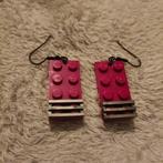 Lego oorhangers, Overige materialen, Hangers, Paars, Nieuw