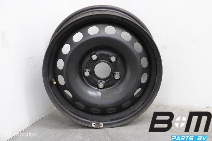 1 losse 15 inch stalen velg VW Caddy 2K 2K0601027B, Auto-onderdelen, Banden en Velgen, Velg(en), Gebruikt
