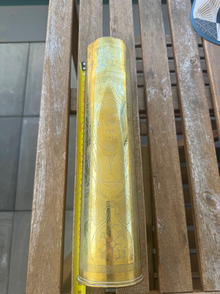 Magnifique obus., Antiek en Kunst, Ophalen of Verzenden