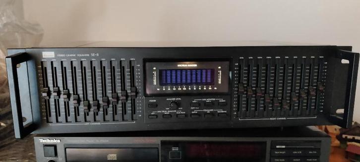 Sansui Equaliser SE-8 (zeldzaam-rare), Audio, Tv en Foto, Versterkers en Ontvangers, Zo goed als nieuw, Overige merken, Ophalen