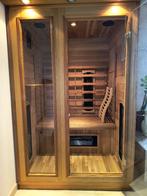 Infraroodcabine 2 personen, Sport en Fitness, Sauna, Ophalen, Gebruikt, Infrarood, Complete sauna