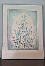 litho "L'Oeuf de Colomb" 62/80. Gesigneerd, Enlèvement ou Envoi