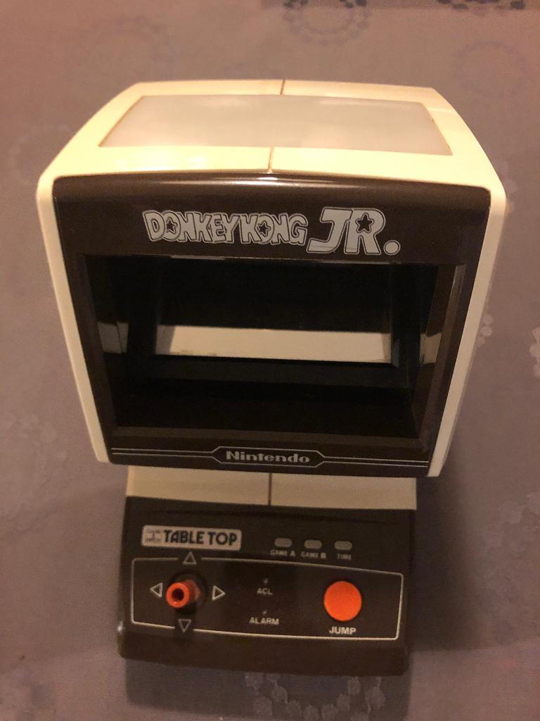 Donkey Kong table top, Enlèvement, Comme neuf