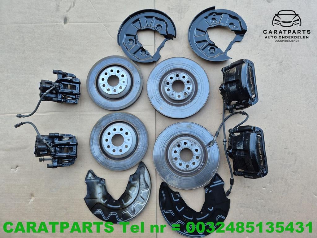 Cupra Leon remklauwen Cupra Ateca remklauw set 340MM, Gebruikt, Autovia A-2, Km 585 585
08760  Martorell, ES, SEAT S.A., Customercare@seat.es