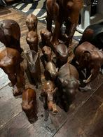 Lot van 15 olifanten, geen fake!!!, Antiek en Kunst, Ophalen