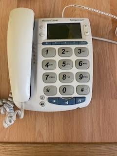 Telefoontoestel EXTRA GROTE TOETSEN - LUIDSPREKER, Télécoms, Téléphones fixes | Filaires, Enlèvement, Utilisé