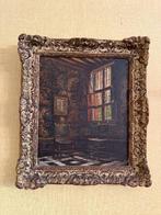 Peinture intérieur flamand signée Paule Bisman, Enlèvement