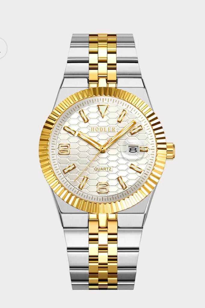 Hodler Fleurier goude kleur, Nieuwe Horloge, Bijoux, Sacs & Beauté, Montres de sport, Neuf, Enlèvement