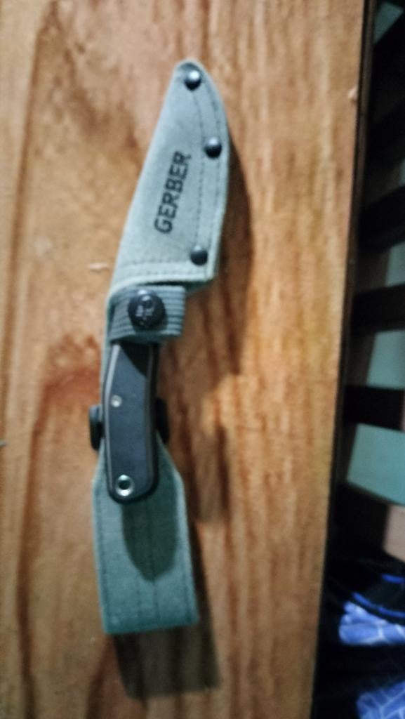 nieuwe kleine dolk van Gerber, Caravanes & Camping, Outils de camping, Enlèvement ou Envoi