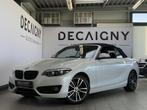 BMW 218 1.5i Cabriolet *Leder*Sensoren voor/achter, Auto's, 4 zetels, Wit, Bedrijf, Handgeschakeld