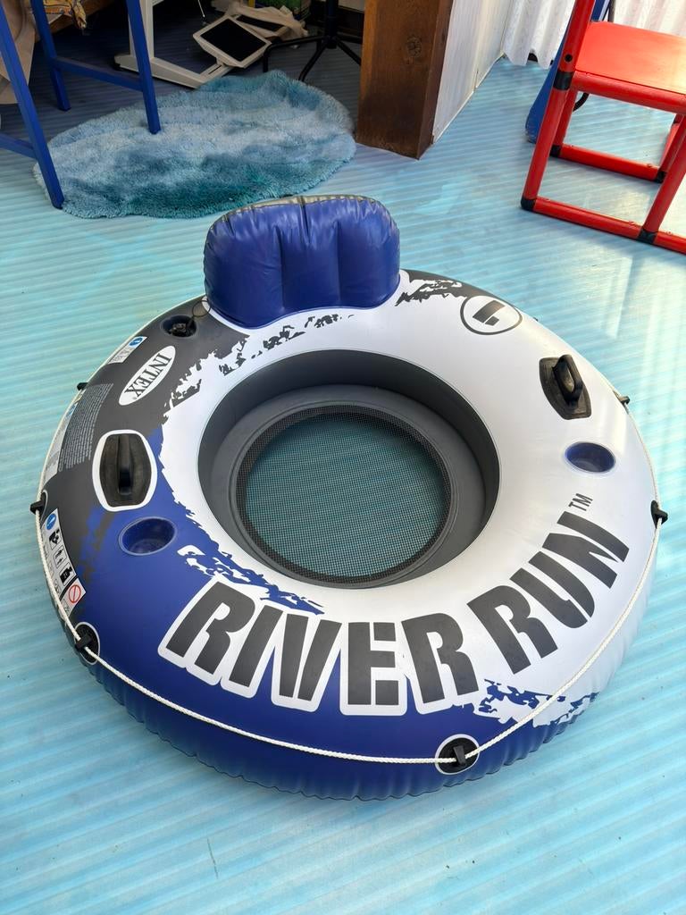 Intex River Run opblaasbare zwemband met zitvlak, Ophalen, Zo goed als nieuw