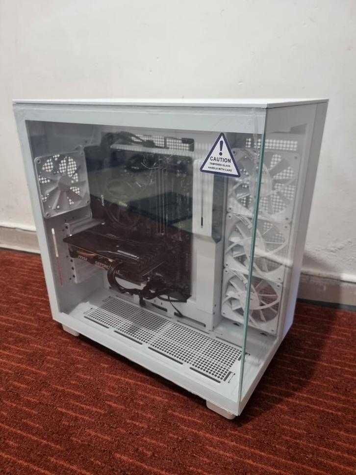 GAMING PC - HZXT H9 - zie zeker beschrijving, Computers en Software, Desktop Pc's, Refurbished, 3 tot 4 Ghz, SSD, 32 GB, Met videokaart