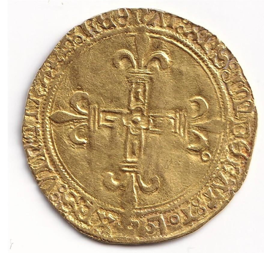 Écu au soleil 3,4 grammes 23 carats - Louis XII, Enlèvement ou Envoi, France, Monnaie en vrac, Or