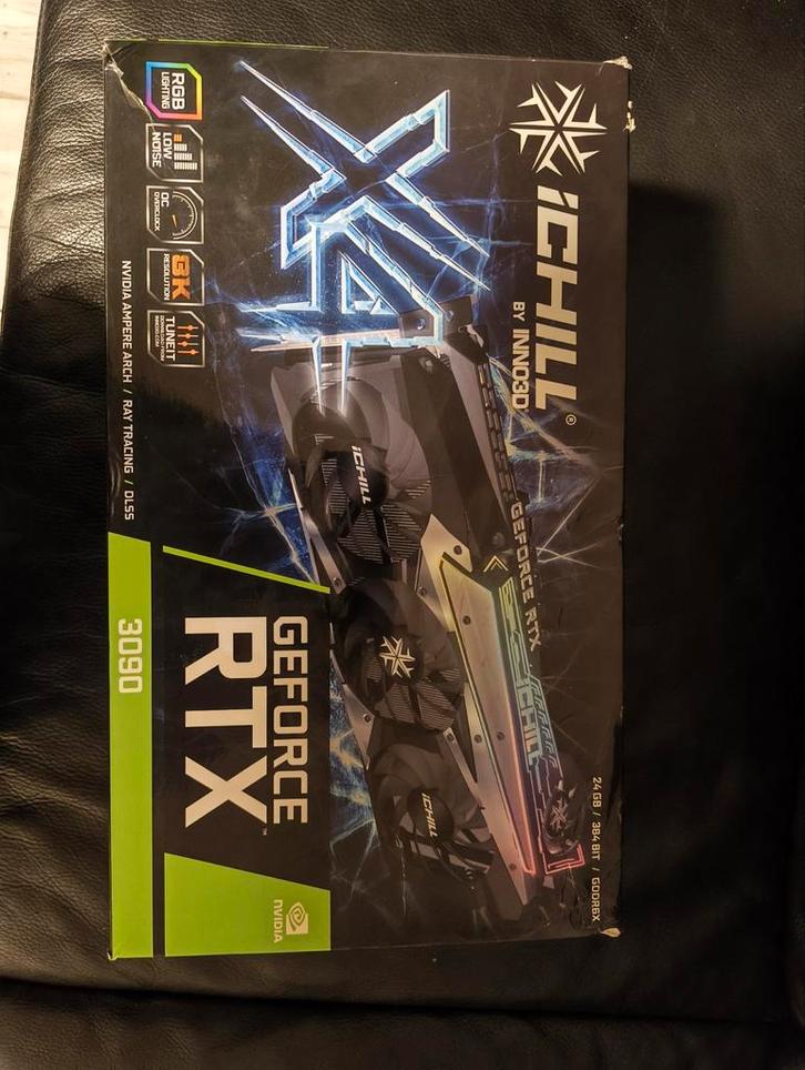 RTX 3090 in goede staat, Informatique & Logiciels, Cartes vidéo, Enlèvement ou Envoi