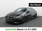 Mercedes-Benz CLA 180 d Coupé AMG Line + PANO DAK + CARPLAY, Auto's, Stof, Gebruikt, 116 pk, Zwart