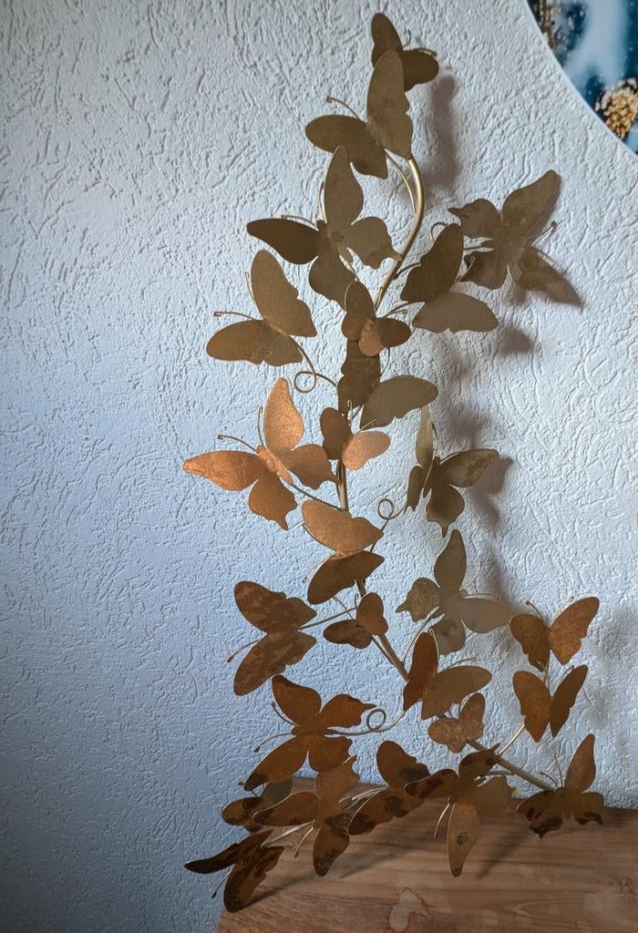 Vlinder decoratie voor aan de muur, Ophalen