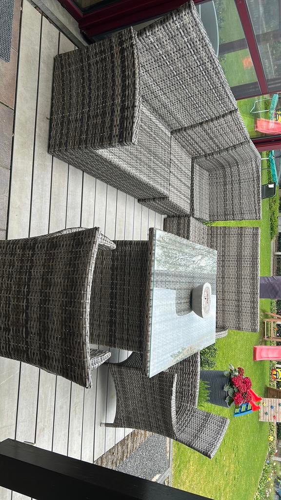 Lounge/tuinstel, Tuin en Terras, Ophalen, Zo goed als nieuw