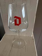 Duvel wijnglas (barst langs zijkant), Ophalen, Zo goed als nieuw, Duvel