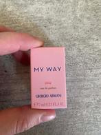 Miniature de parfum Giogio Armani " My Way " eau de parfum, Collections, Enlèvement ou Envoi, Neuf, Miniature, Plein