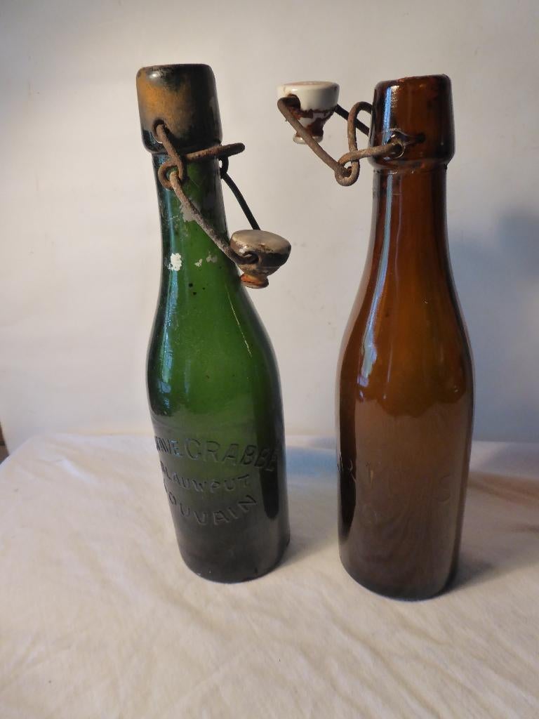 anciennes bouteilles 33cl Artois+ Gustave crabbé , Louvain, Ophalen of Verzenden, Gebruikt, Flesje(s), Stella Artois