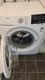Wasmachine AEG LGFBG74W, Ophalen, Zo goed als nieuw, Voorlader