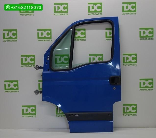 Renault Master ('97-'10) Voorportier links blauw, Enlèvement ou Envoi, Renault, Gauche, Utilisé