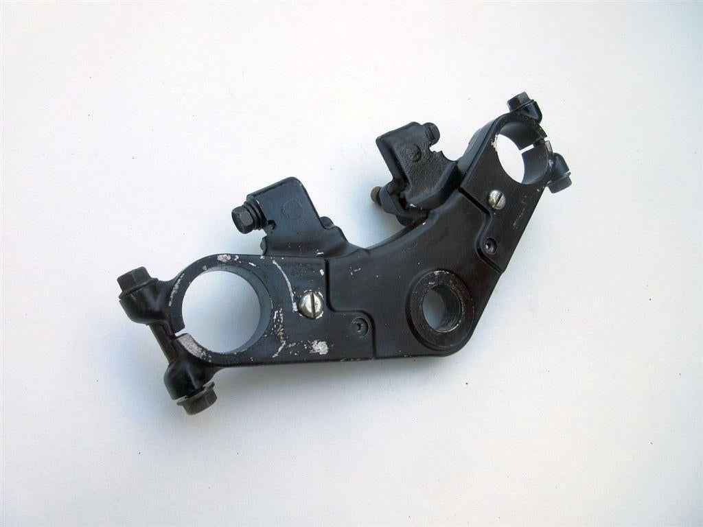 Kawasaki GPz750 voorvork kroonplaat GPz 750 balhoofd plaat, Enlèvement ou Envoi, Utilisé