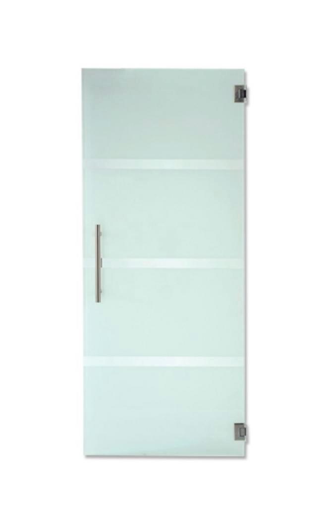 Porte en verre sécurit NEUVE, Bricolage & Construction, Châssis & Portes coulissantes, Neuf, Enlèvement