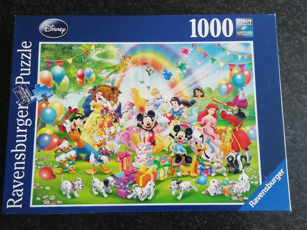 2 Disney Ravensburger / 1000 stukjes, Ophalen of Verzenden