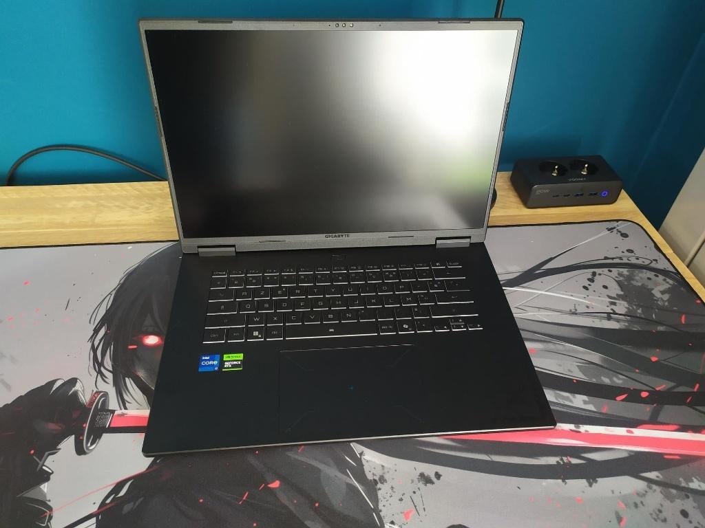 Portable gamer Gygabyte A16 CWH, 16 pouces, Comme neuf, Gaming, SSD