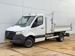 Mercedes-Benz Sprinter 514 2.2 CDI Automaat Kipper Dubbelluc, Auto's, Gebruikt, Zwart, 4 cilinders, Wit
