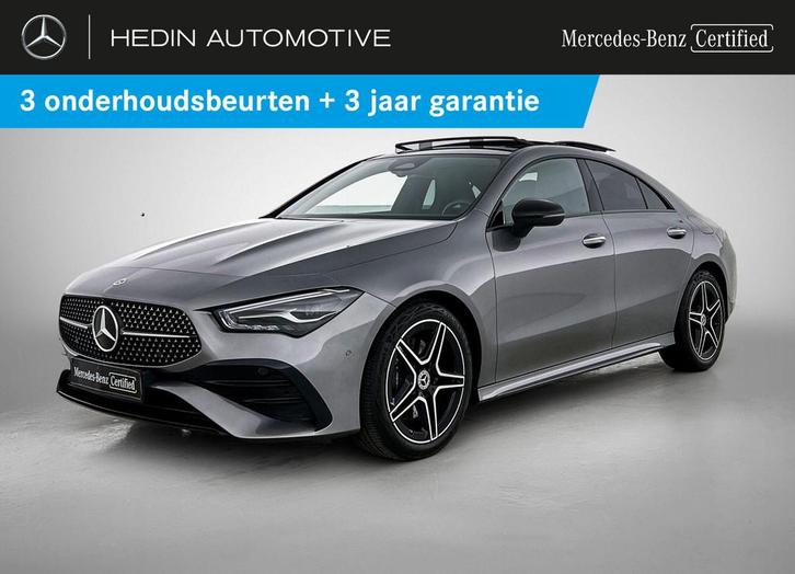 Mercedes-Benz CLA-Klasse 200 Coupé AMG Line | Panoramisch D, Auto's, Mercedes-Benz, Bedrijf, Te koop, CLA, Airbags, Airconditioning