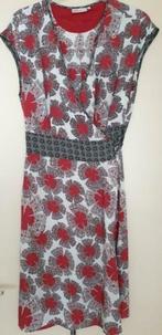 Rood grijs wit motief omslagkleedje van DIDI, Vêtements | Femmes, Vestes | Été, Enlèvement ou Envoi, Didi, Comme neuf, Taille 42/44 (L)