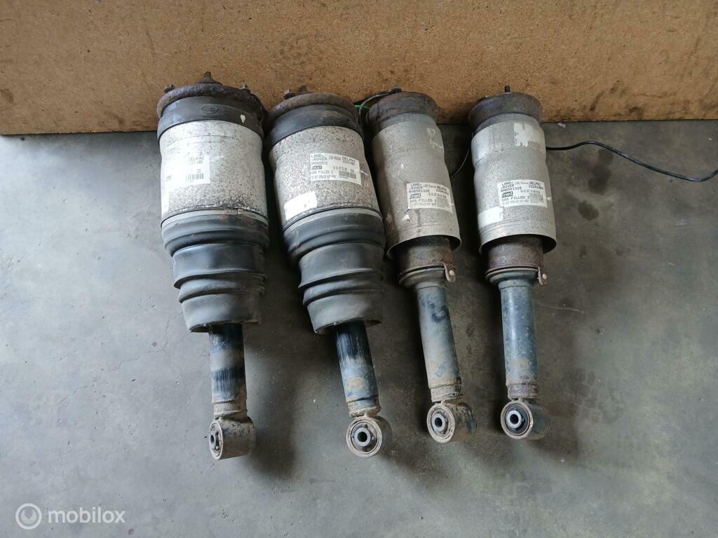 Veerpoot Range Rover Sport L320 Luchtvering schokdemper, Land Rover, Ophalen of Verzenden, Gebruikt, Land Rover