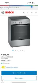 Elektrisch fornuis Inox, Enlèvement, Comme neuf