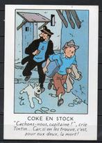 Carte postale : Hergé : Tintin/ Coke en stock, Enlèvement