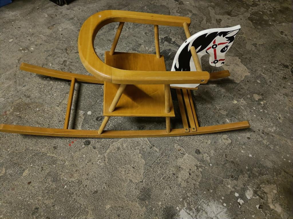 Houten schommelpaard gratis, Ophalen, Gebruikt